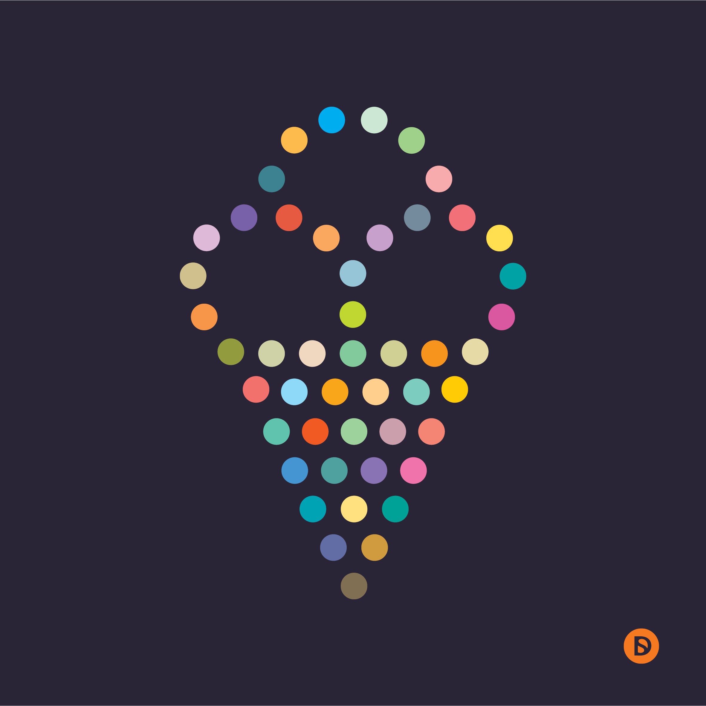48 Flavours - Brand Identity - Saunders Design Group