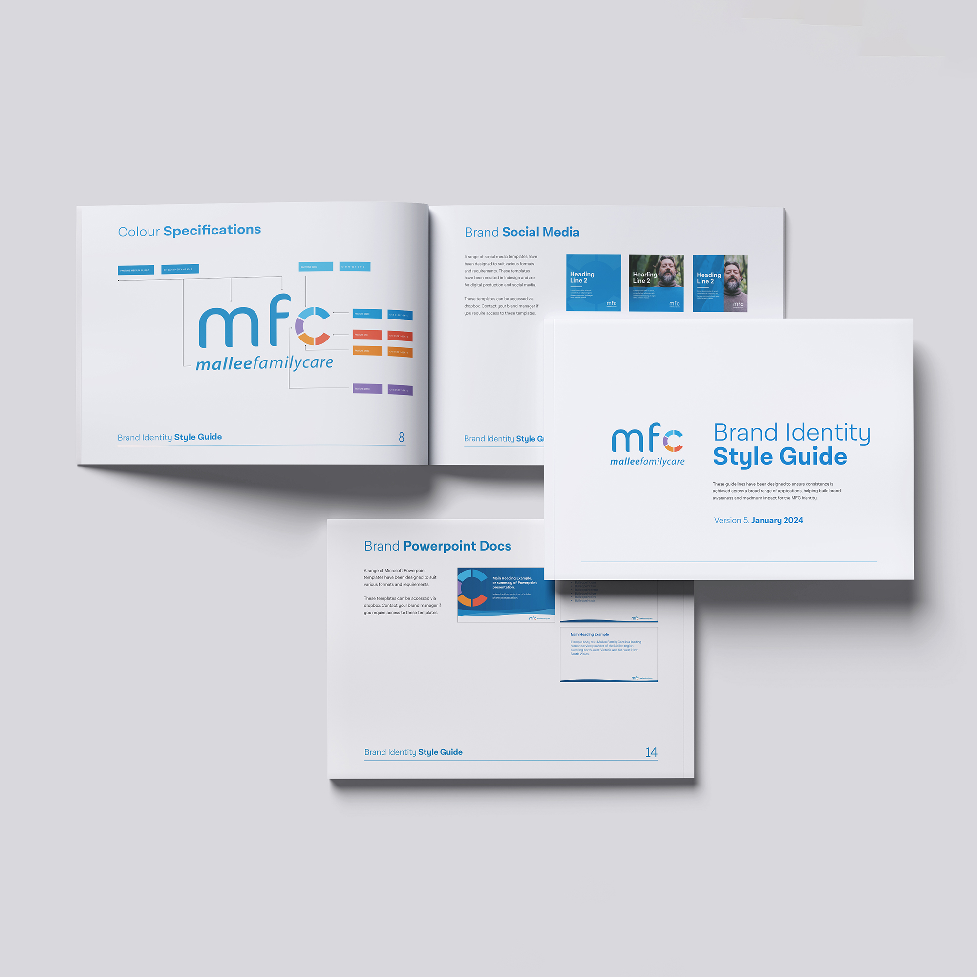 Mallee Family Care - Brand Identity - Saunders Design Group
