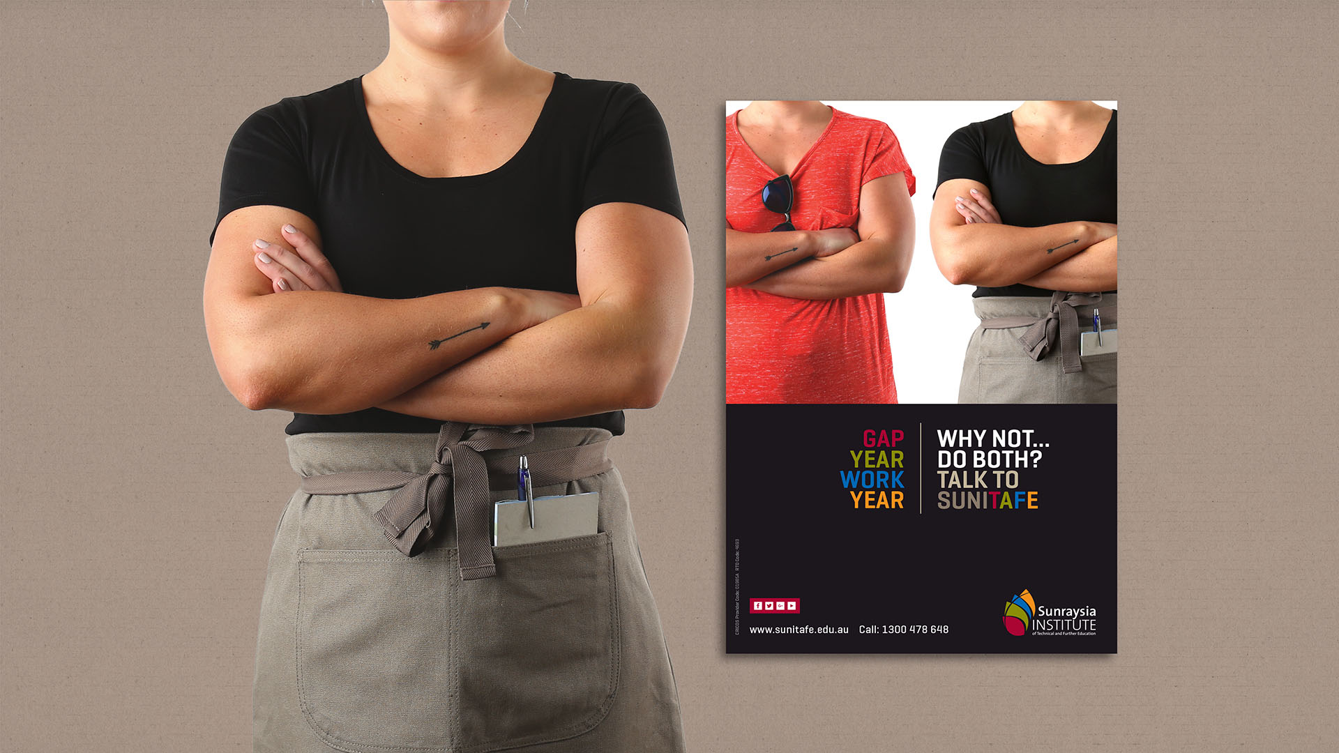 SuniTAFE Advertising Campaign Design - Saunders Design Group
