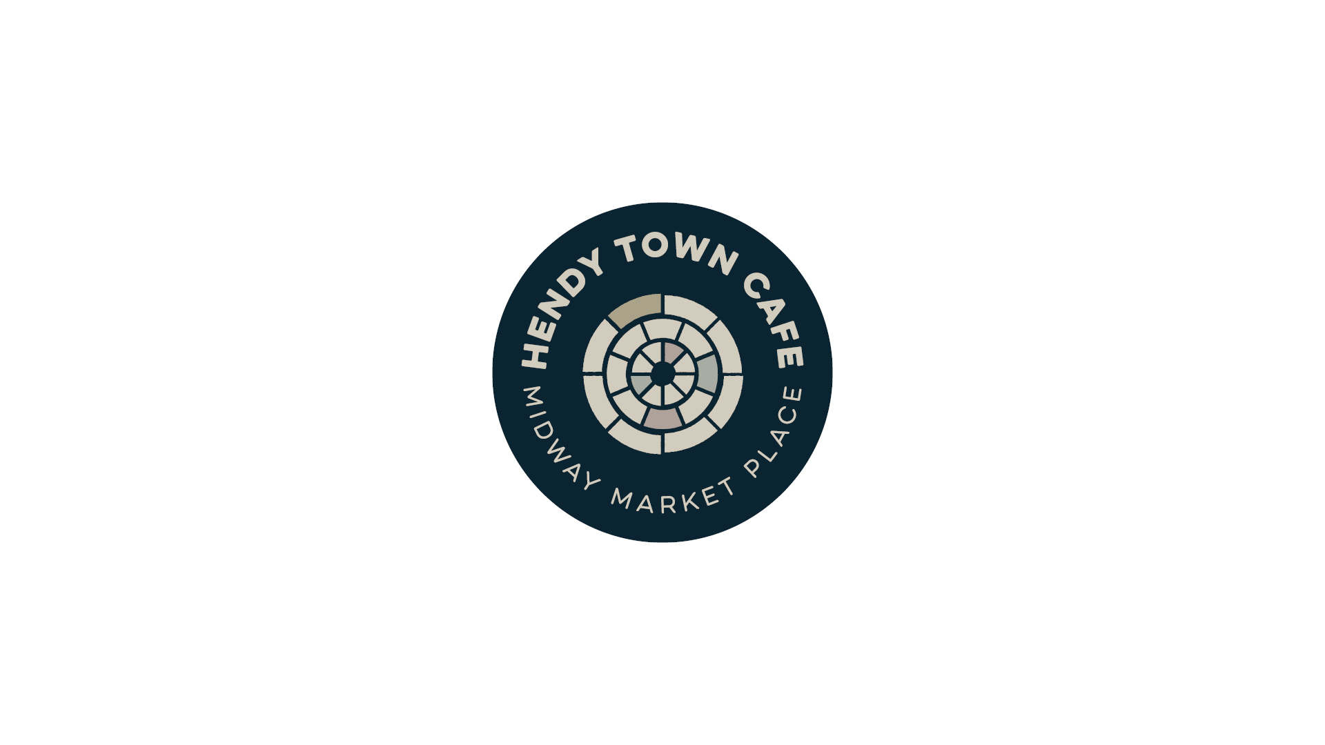 Hendy Town Cafe Logo and Branding Design - Saunders Design Group
