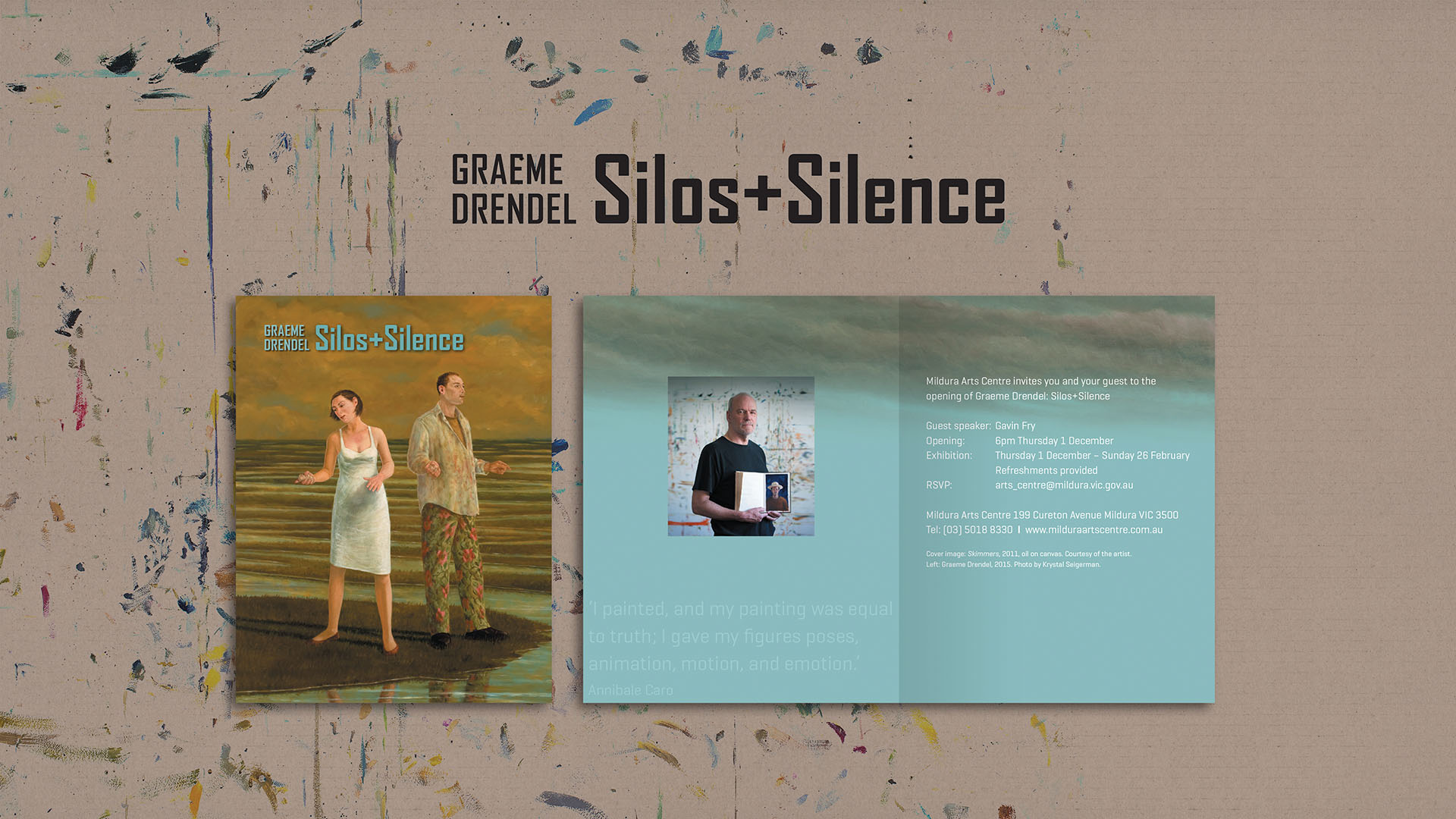 Mildura Arts Centre Catalogue Design - Saunders Design Group