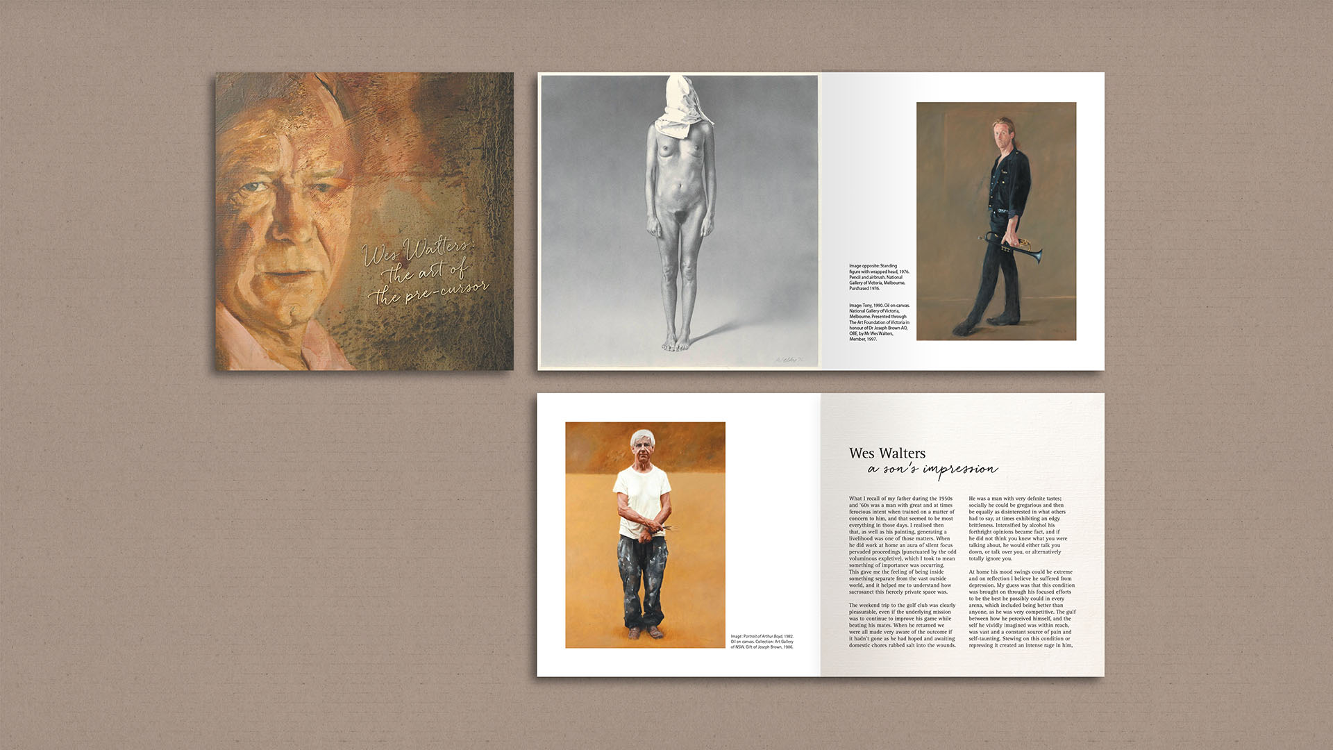 Mildura Arts Centre Catalogue Design - Saunders Design Group